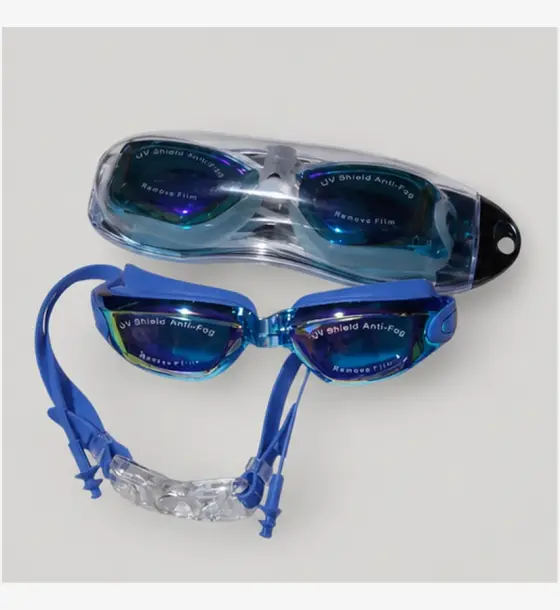 نظارة سباحة Speedo عاكسة مع علبة