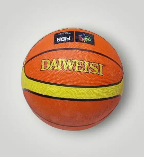 كرة سلة DAIWEISI برتقالي وأصفر