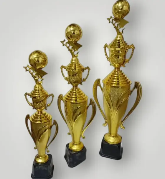 طقم كؤوس ذهبية كرة 50/56/65cm