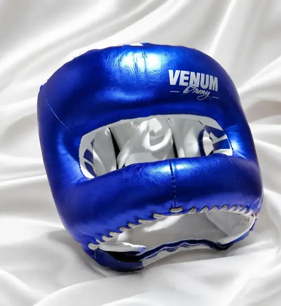 واقي رأس ملاكمة Venum أزرق وأحمر