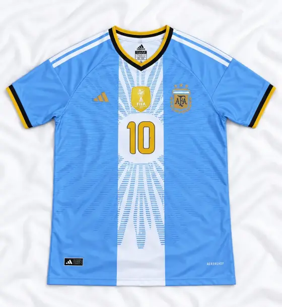 كنزة منتخب الأرجنتين ميسي 10