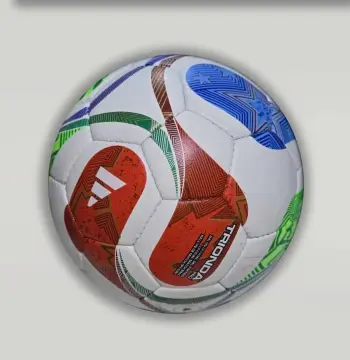 كرة قدم Adidas أبيض أحمر وأخضر