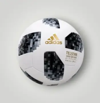 كرة قدم Adidas Telstar أبيض وأسود