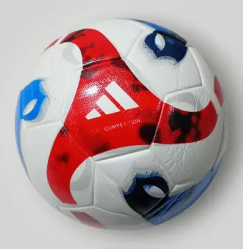 كرة قدم Adidas أبيض وأحمر وأزرق