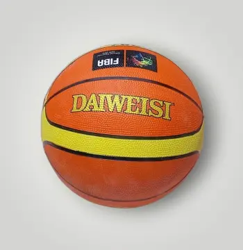 كرة سلة DAIWEISI برتقالي وأصفر