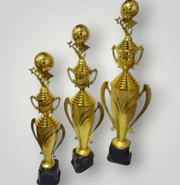 طقم كؤوس ذهبية كرة 50/56/65cm
