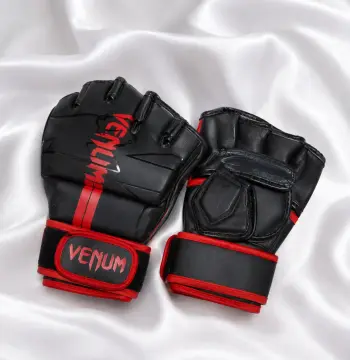 كفوف تدريب MMA Venum أحمر وأسود وأزرق