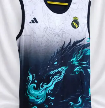 كنزة ريال مدريد جورسيه بلا أكمام تنين سماوي